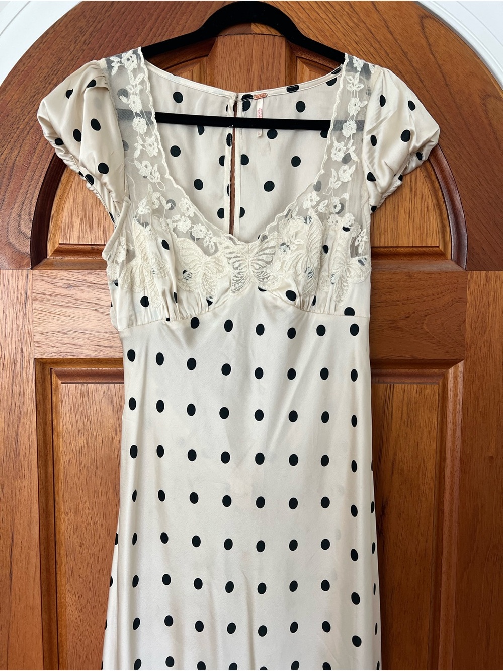 Free People Butterfly Babe Maxi Dress Size Large RT $198 Tea Combo - Picture 6 of 10